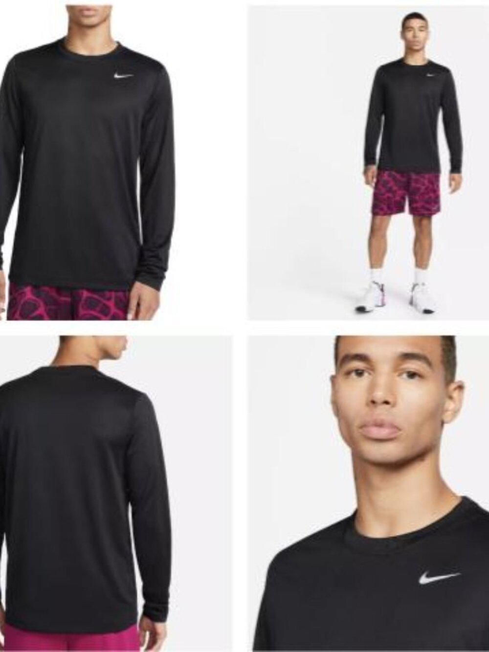 Nike Dri-FIT Legend Men's Long-Sleeve Fitness Top